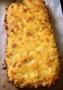 Easy Low Carb Cheesy Bread