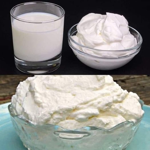 How to Turn a Glass of Milk into Whipped Cream in 10 Minutes—No Sugar Required