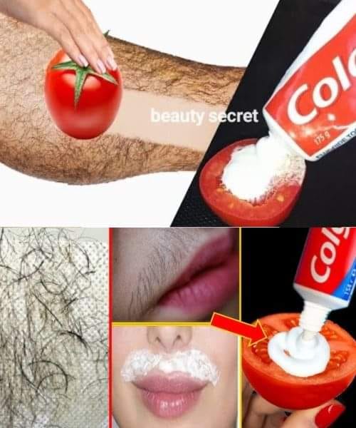 Stop Shaving! Permanently Get Rid of Facial, Body, and Pubic Hair with Tomatoes