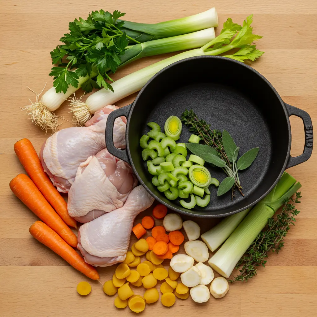 How to Make a Chicken Soup Recipe in Under 30 Minutes