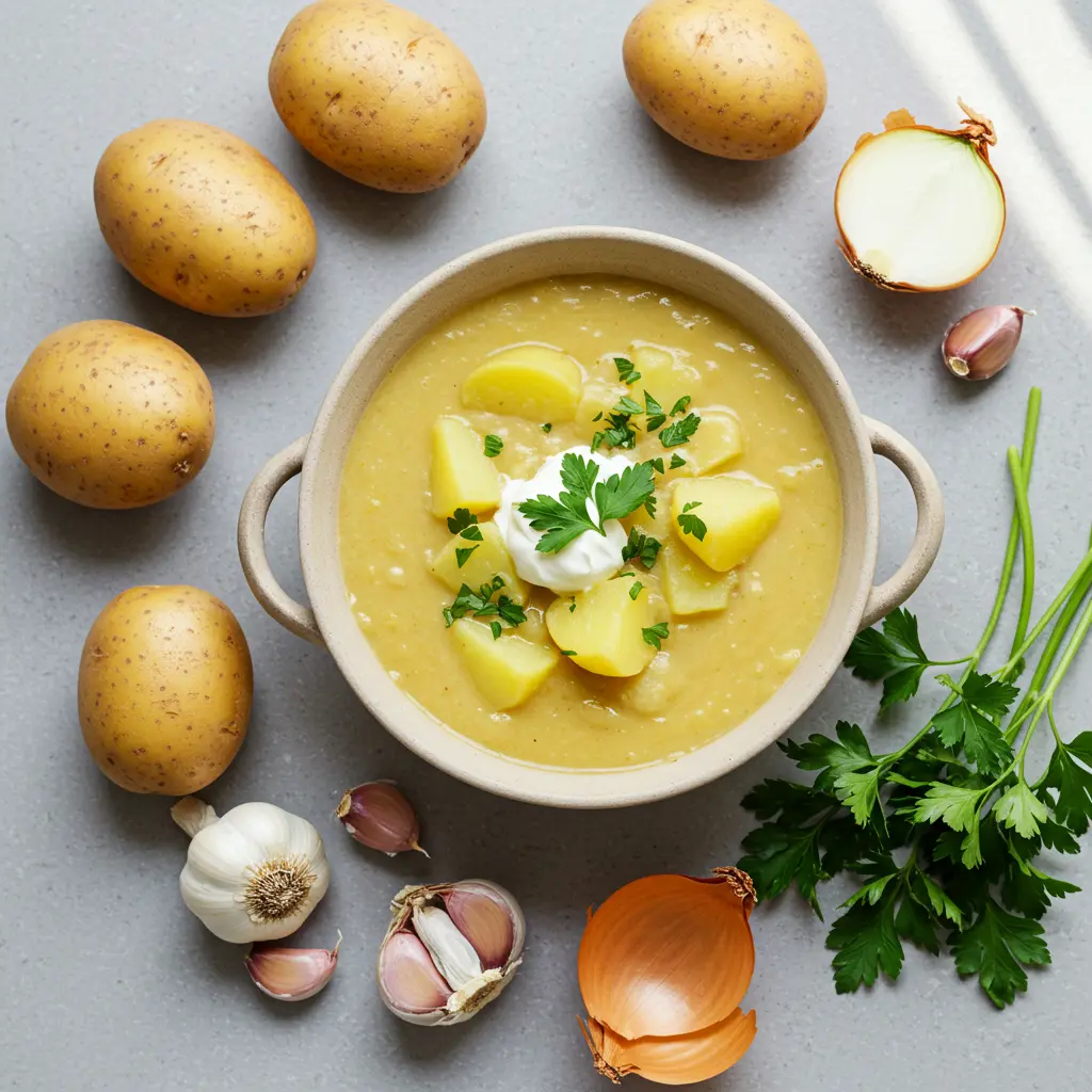 How to Make a Creamy Potato Soup Recipe in 30 Minutes
