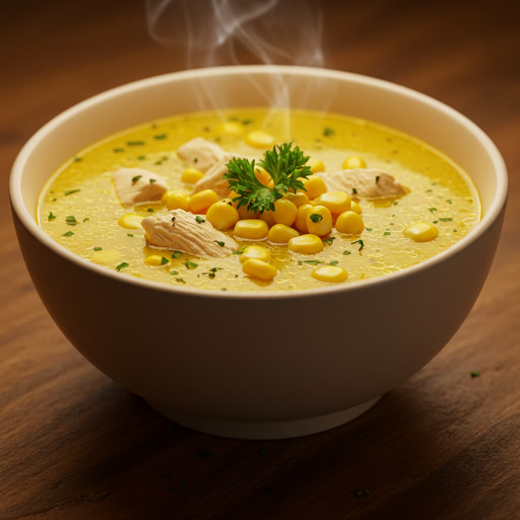 How to Make a Comforting Chicken Corn Soup Recipe Fast