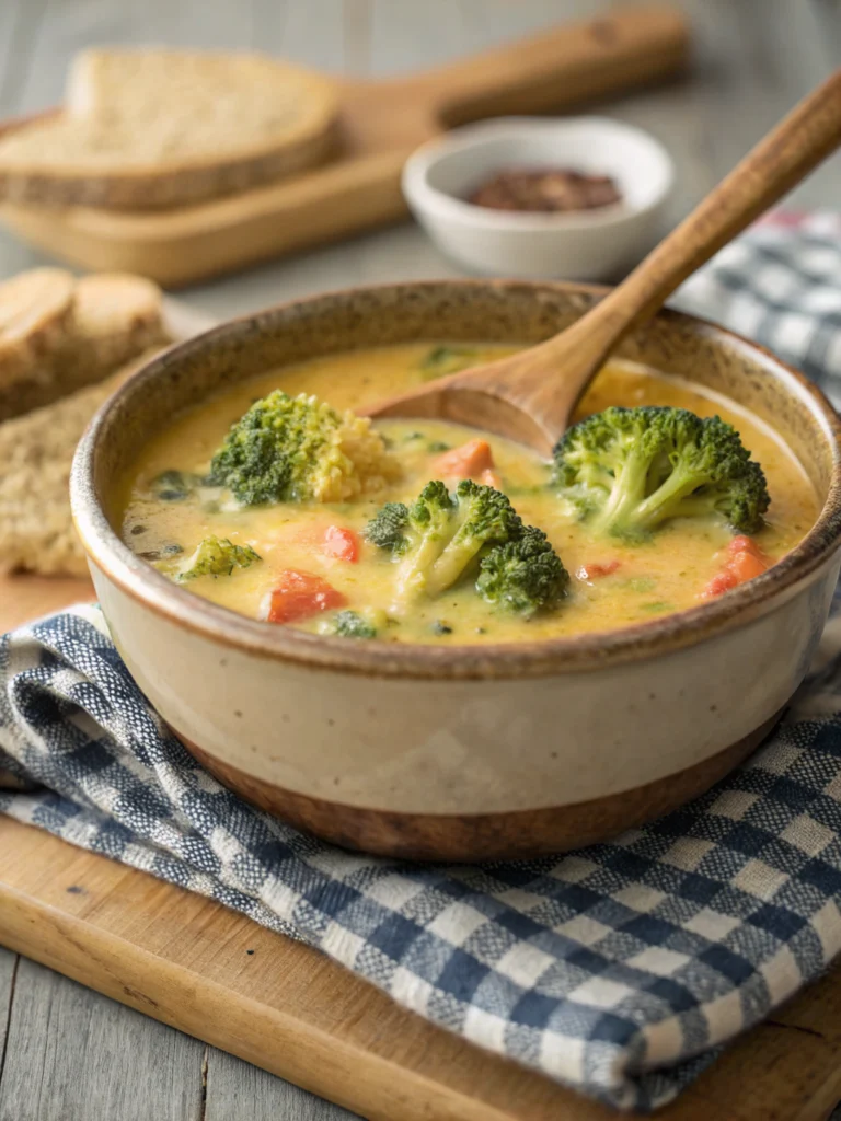 broccoli cheddar soup recipe