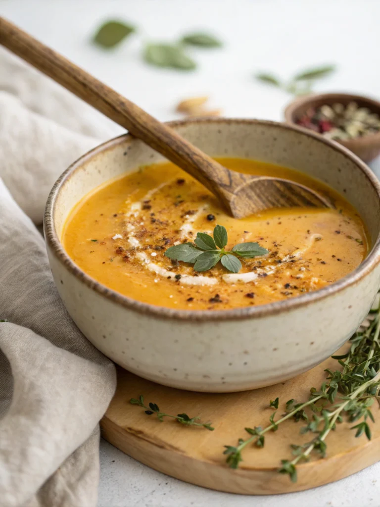 butternut squash soup recipe