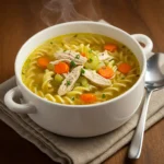 Easy chicken noodle soup recipe
