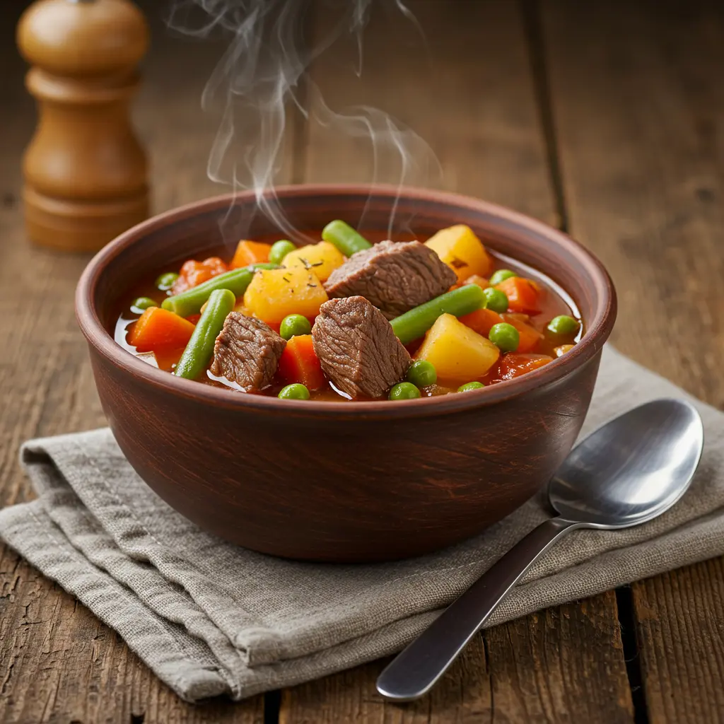 Beef Vegetable Soup Recipe
