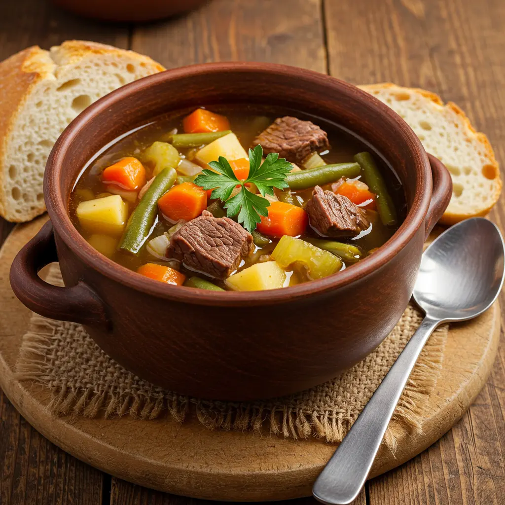 Vegetable Beef Soup Recipe