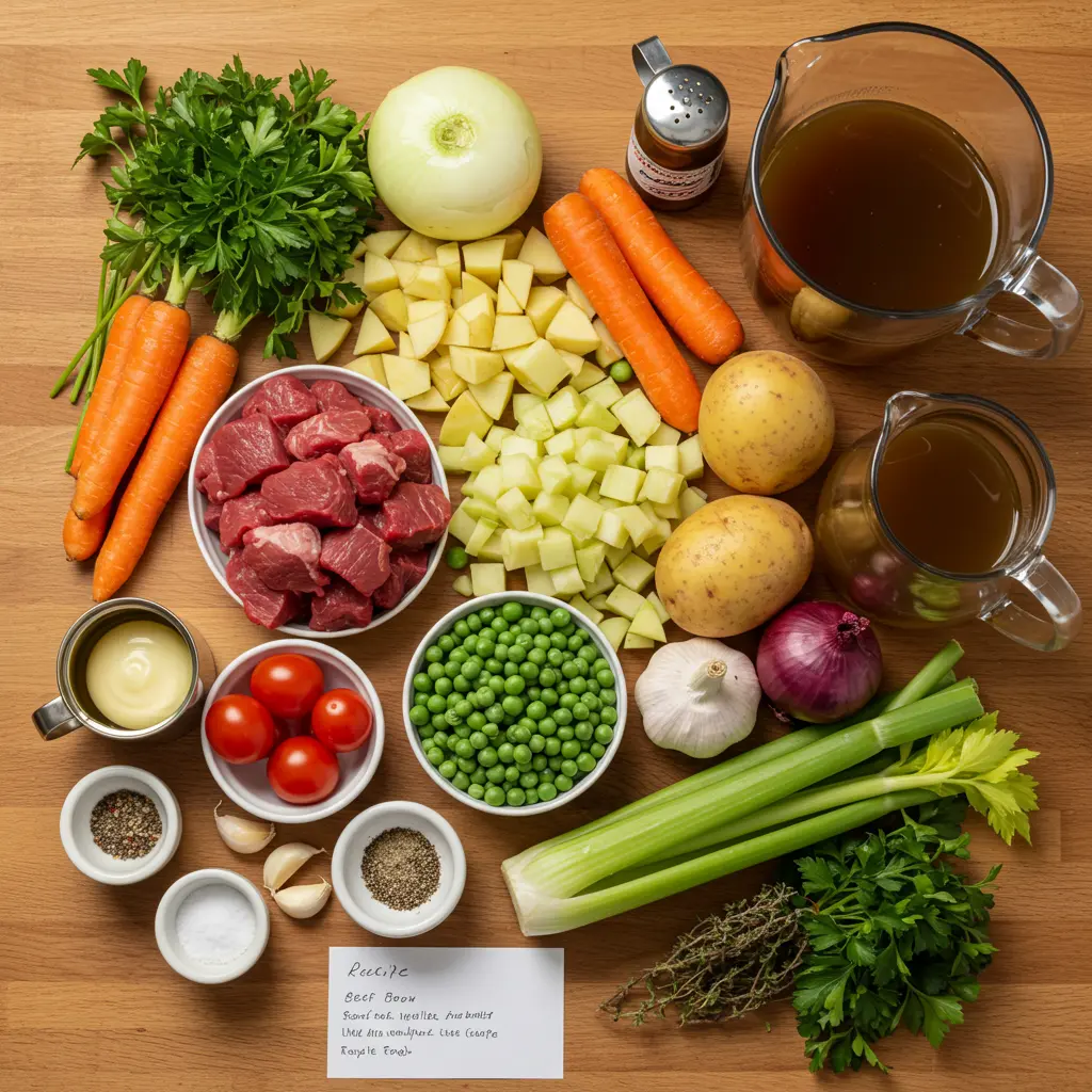Beef Vegetable Soup Recipe