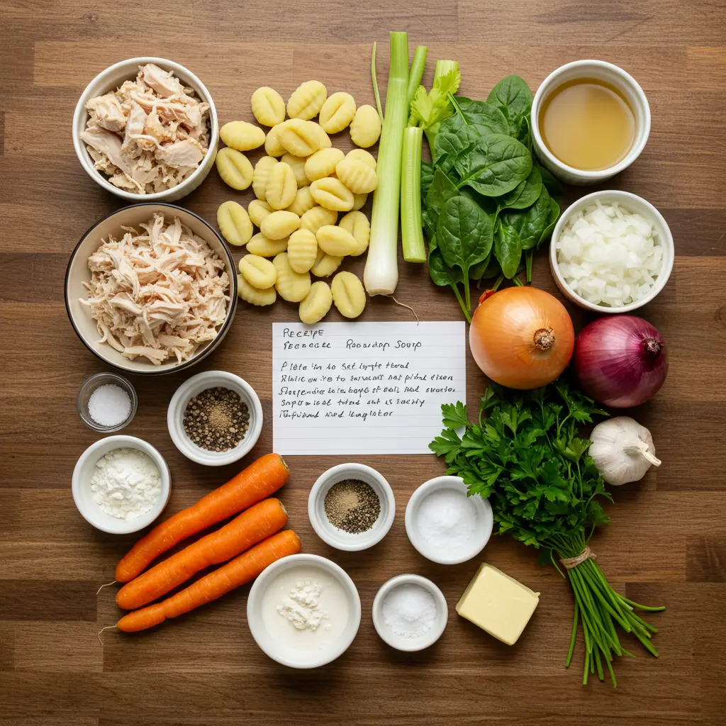 Chicken Gnocchi Soup Recipe