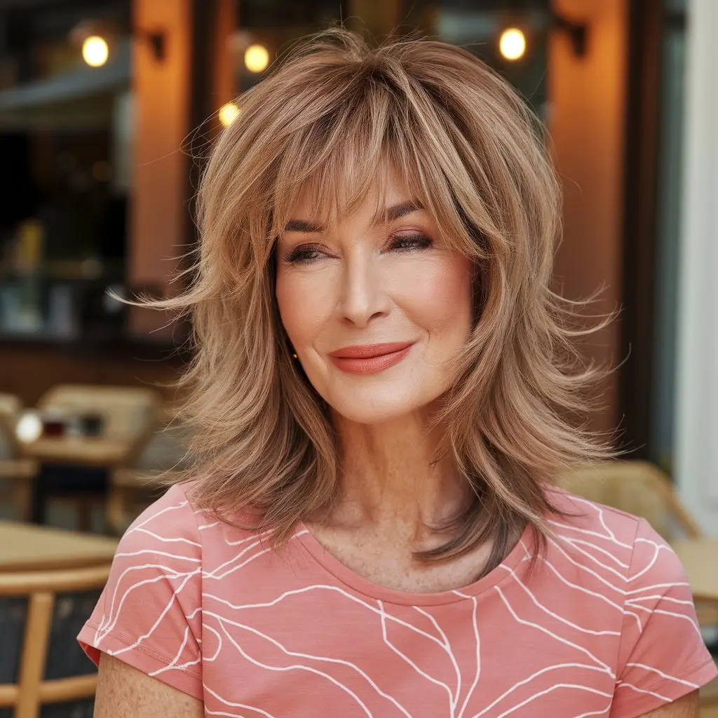 #10 Choppy Layered Haircuts For Medium Hair Movement