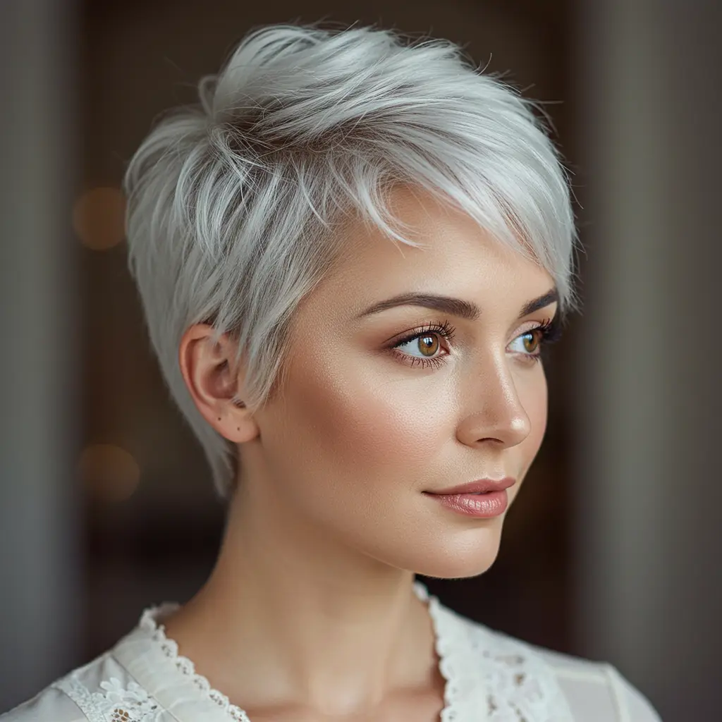 The Angelic White Pixie