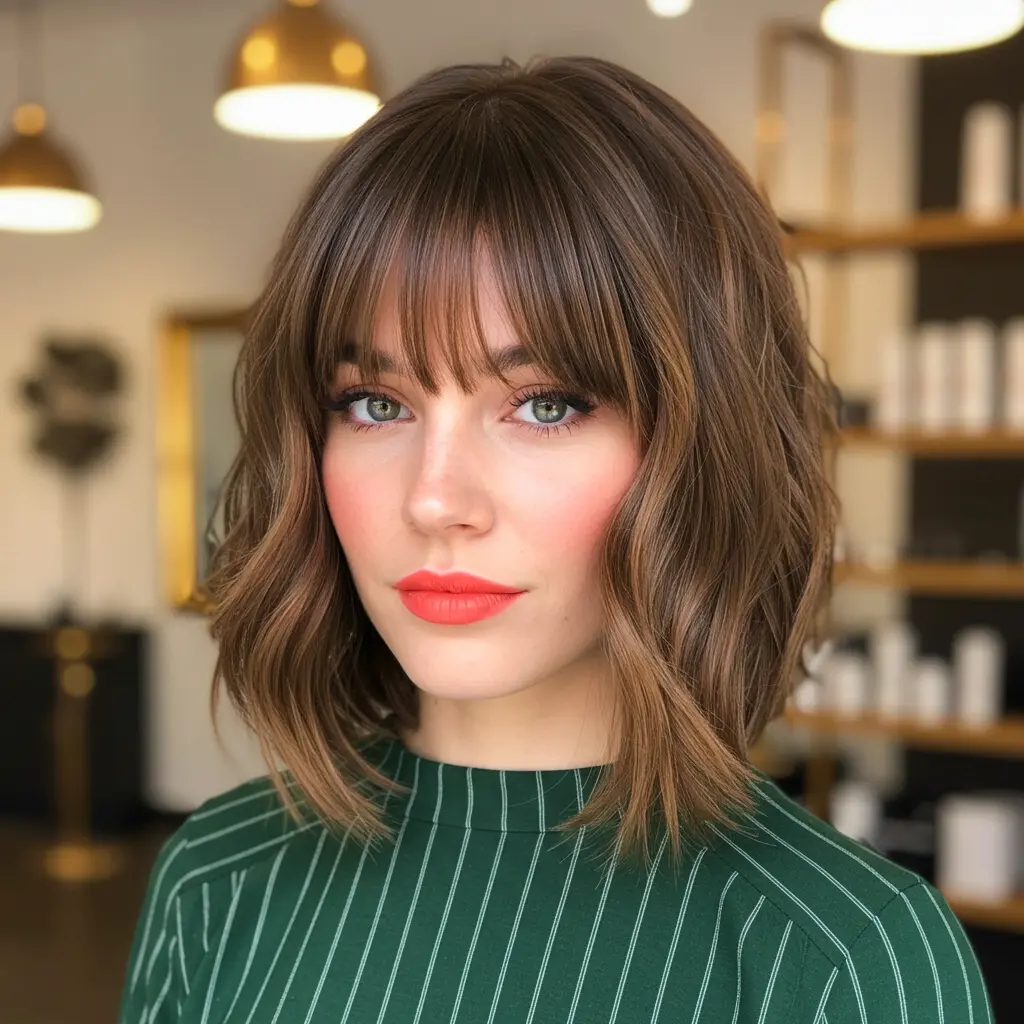 #16 Parisian Haircut With Natural Volume