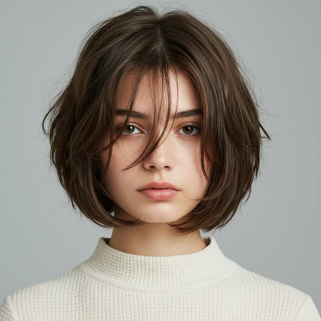 Soft Contrast A-Line Bob