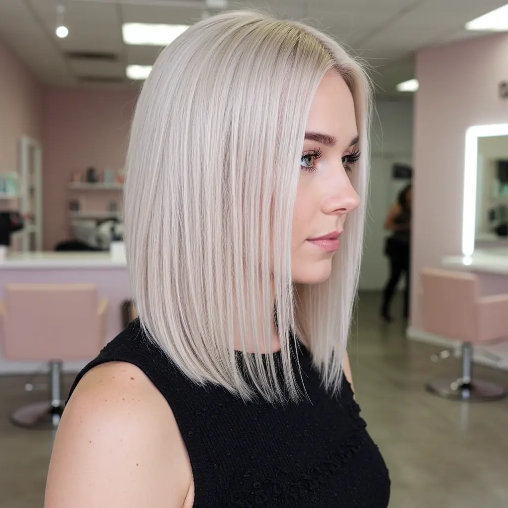 The Dramatic Inverted Bob