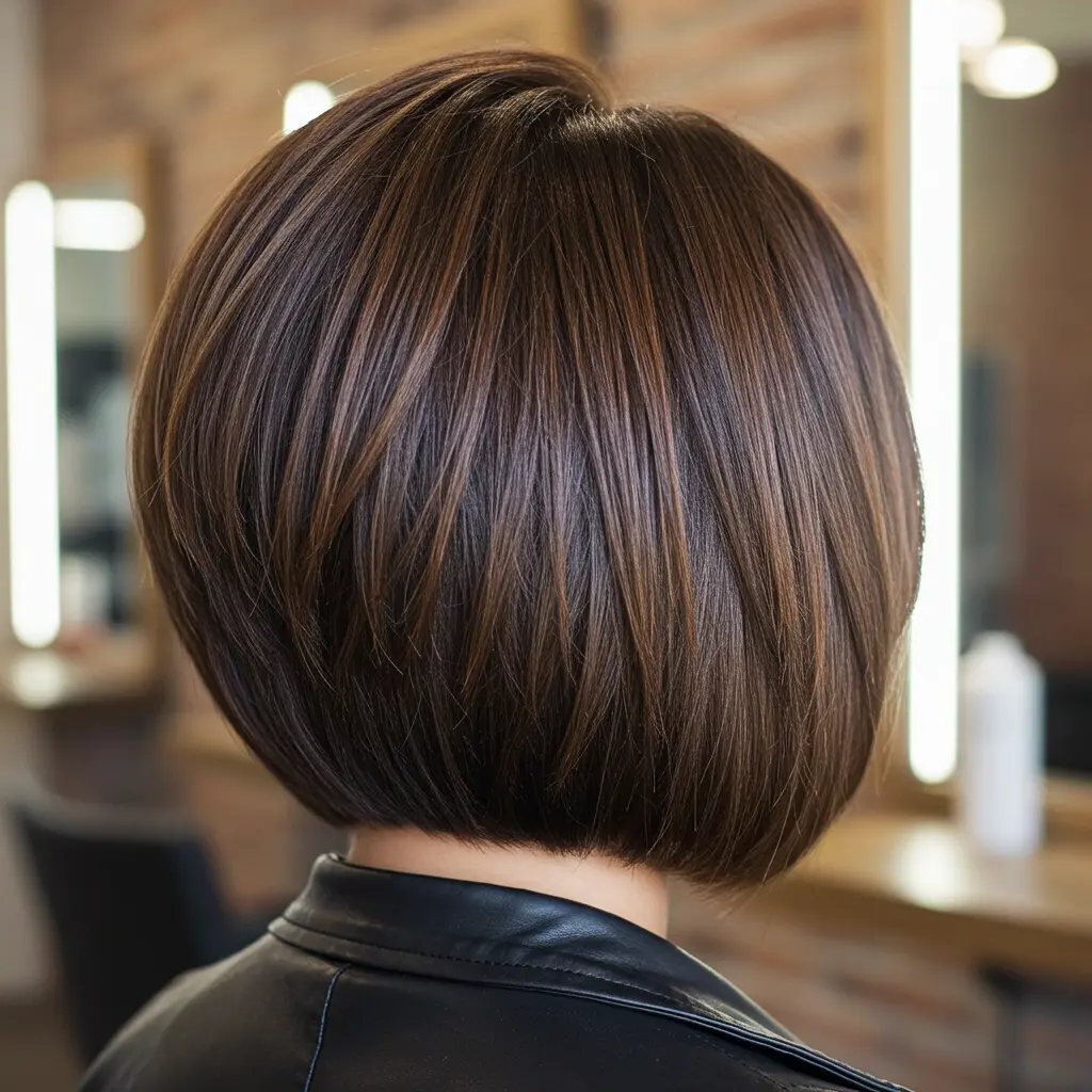Glossy Volume Rounded Bob