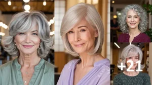 21 Best Medium-Length Hair with Layers for Women over 60