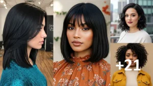 21 Easy Ways to Refresh Medium Length Black Hair
