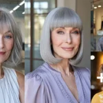 The Best 21 Curtain Bangs Ideas For Women Over 70 Right Now