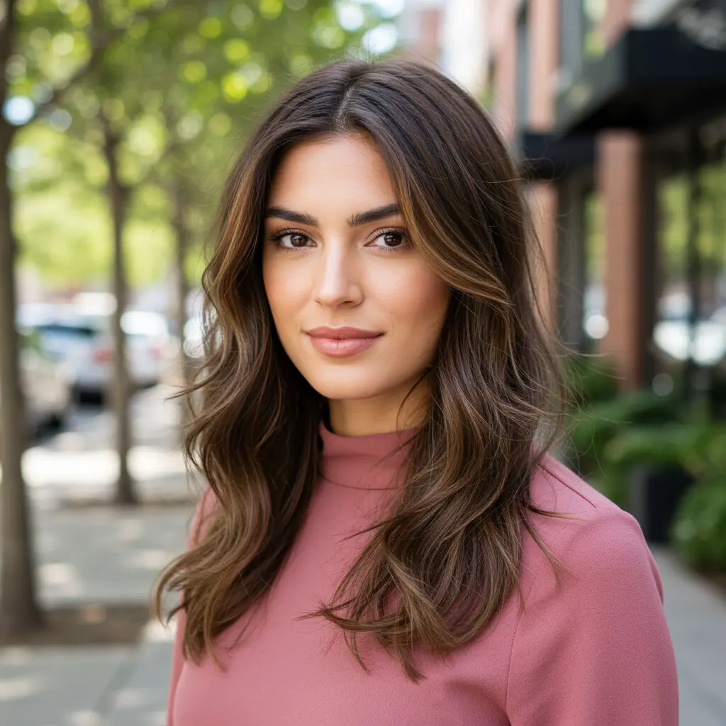 #10 Long Wavy Haircut with Shaggy Layers