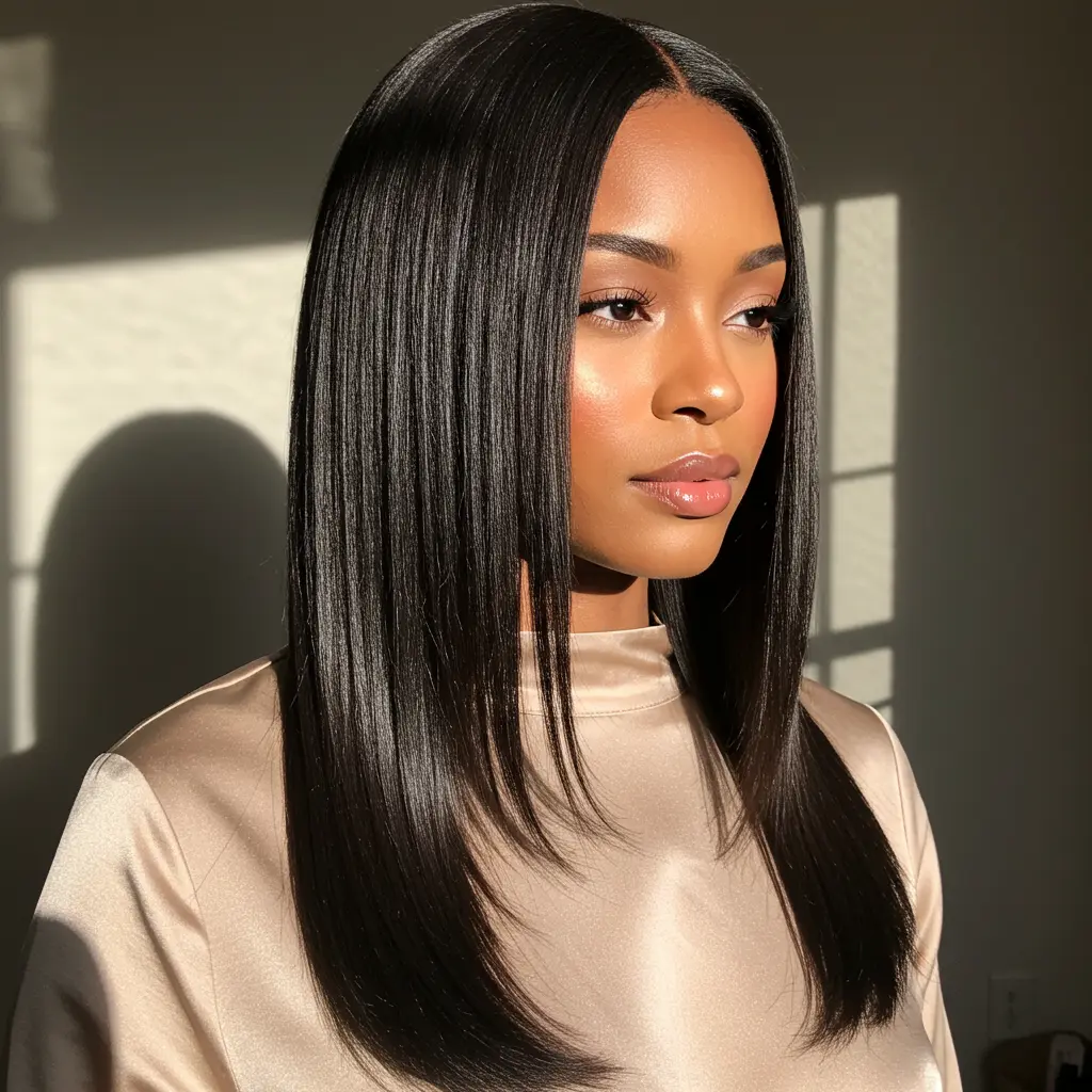 #6 Sleek Blowout With Invisible Layers