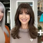21 Chic Long Haircuts with Bangs For Women Over 50 to Try Now