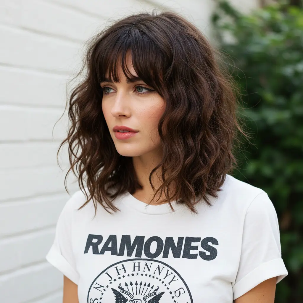 #10 Stunning Face-Framing Bangs