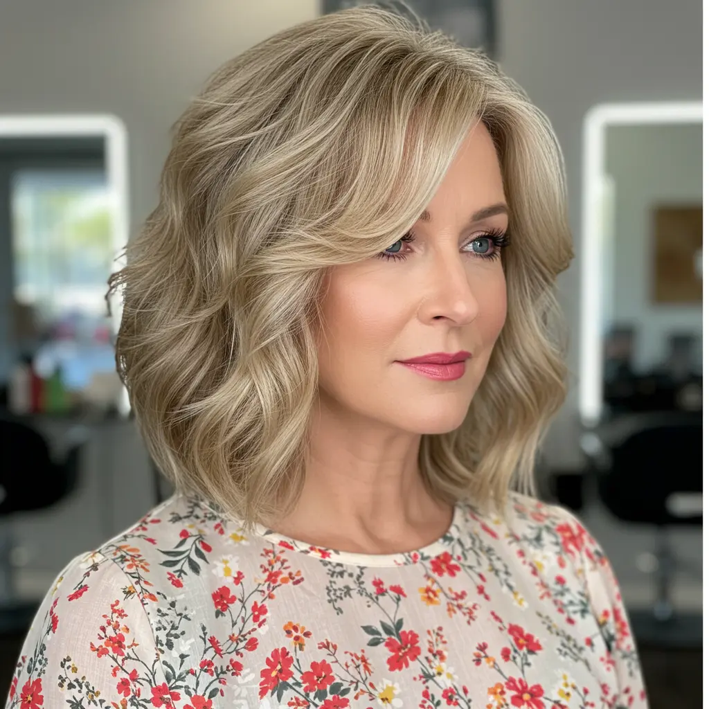 #11 Voluminous Shoulder Length Waves