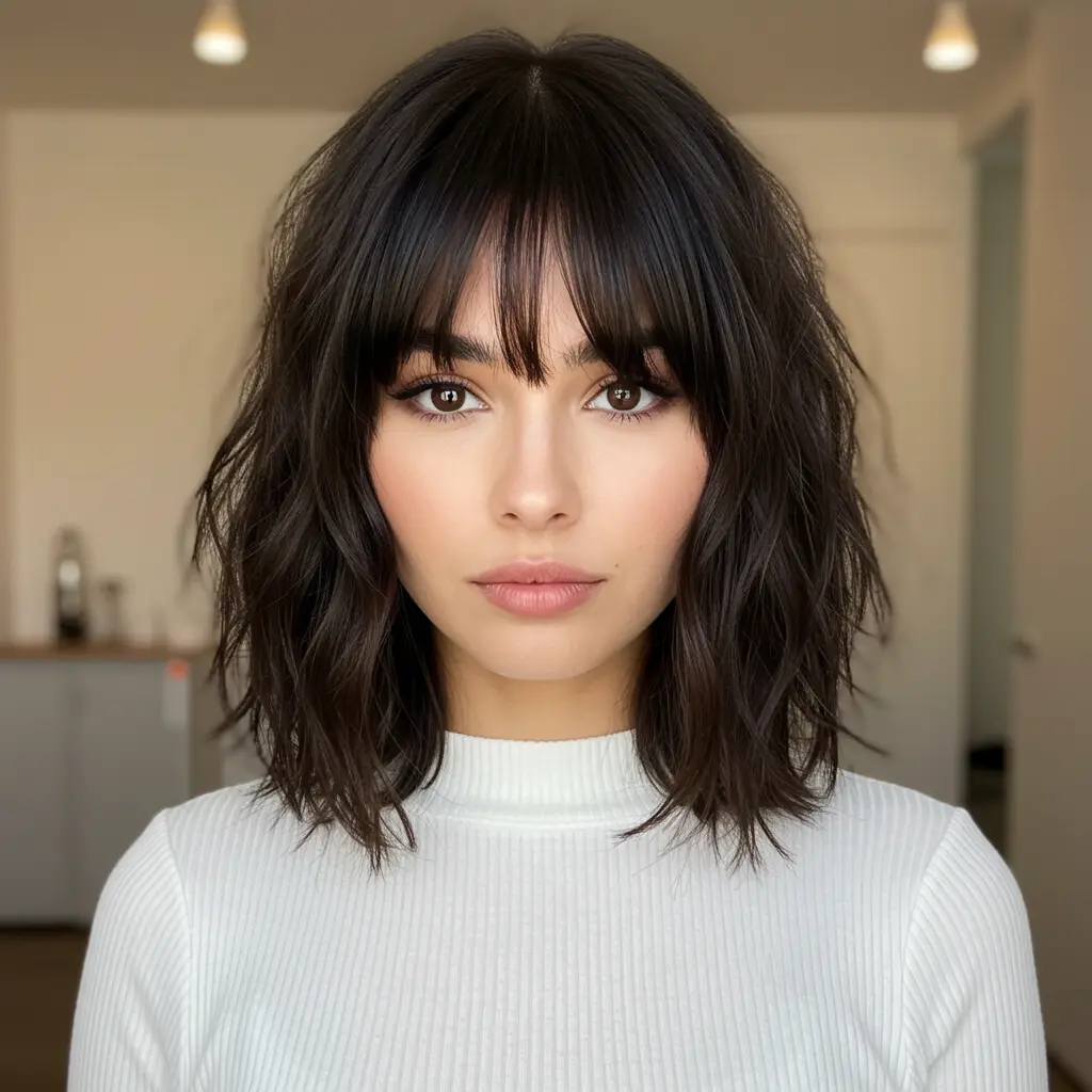 #11 See-Through Fringe with Medium Layers