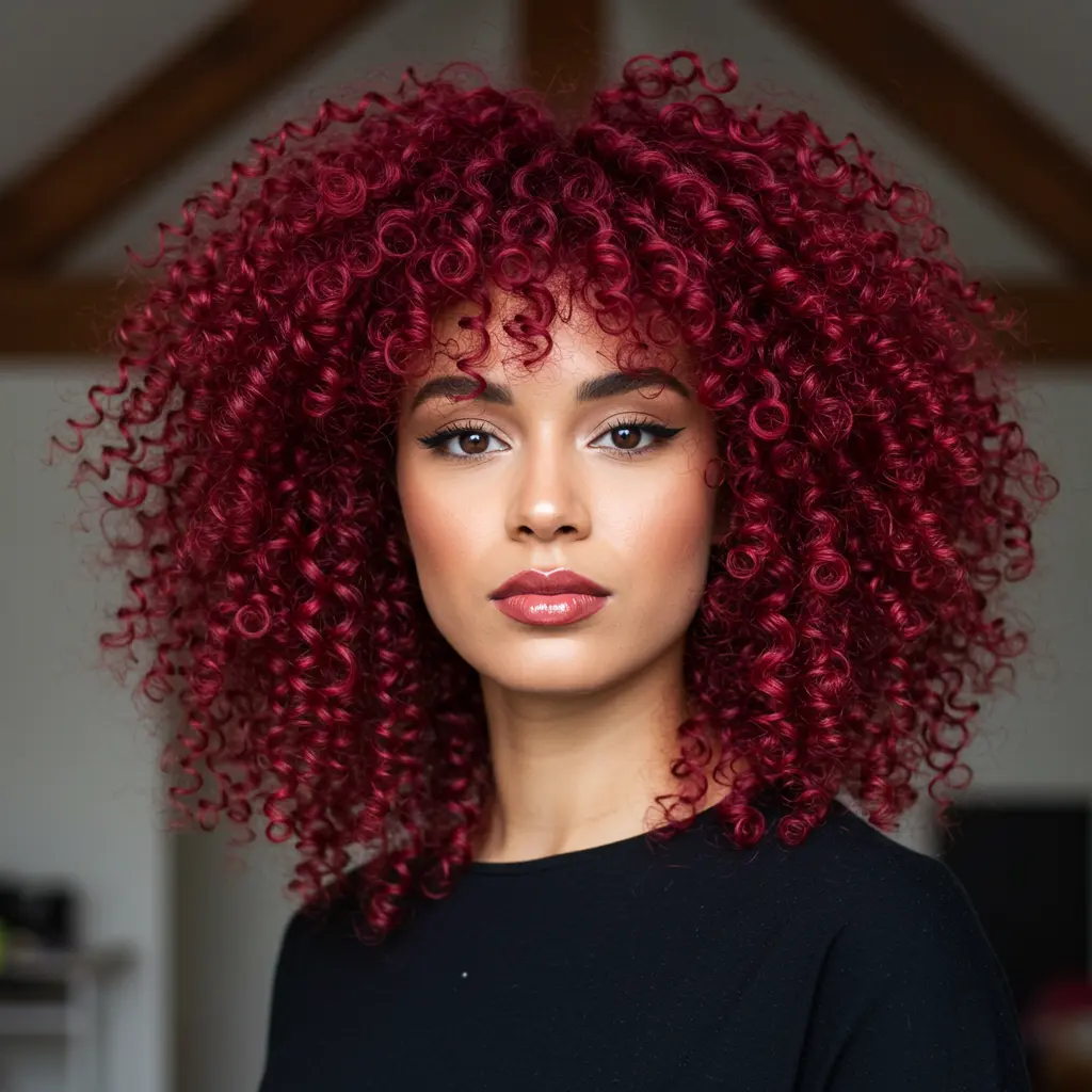 #14 Naturally Curly Red