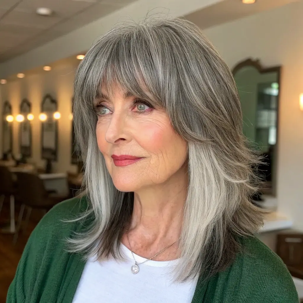 #15 Shaggy Layers for Straight Hair