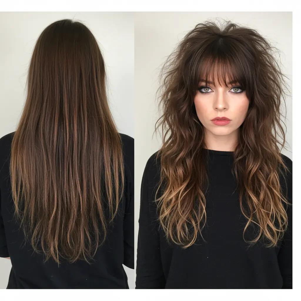 #2 80s-Inspired Long Wolf