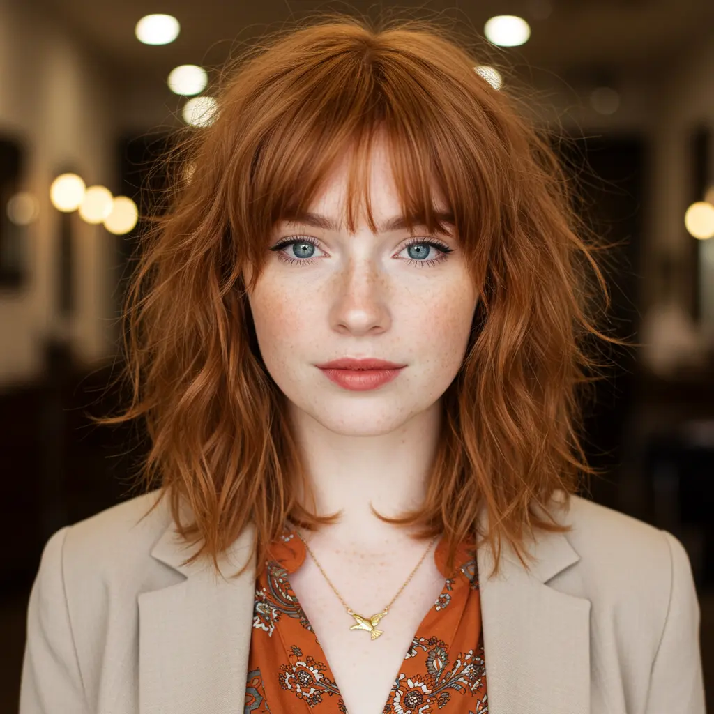 #20 Shaggy Layers with Textured Ends