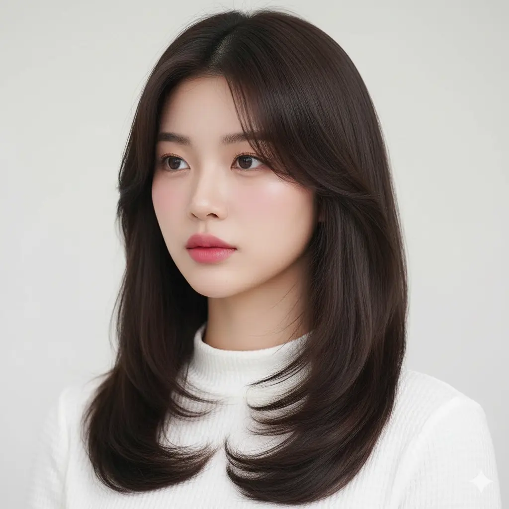 #23 Korean Side Bangs