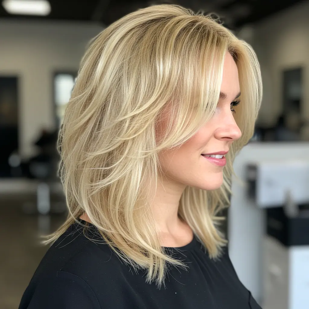 #3 Trendsetting Blonde Layers