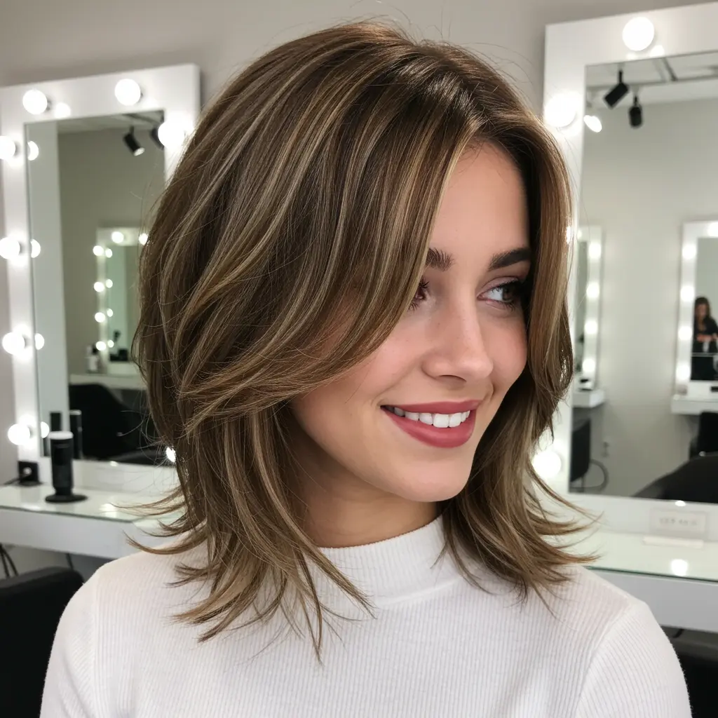 #5 Youthful Cut with Side Bangs