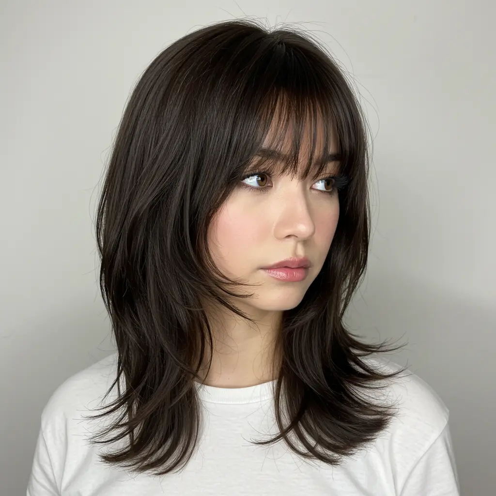 #7 Softly Graduated Wolf Cut Charm