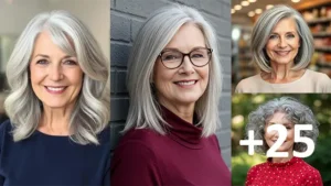 25 Medium Length Haircuts For Women Over 70 You'll Love