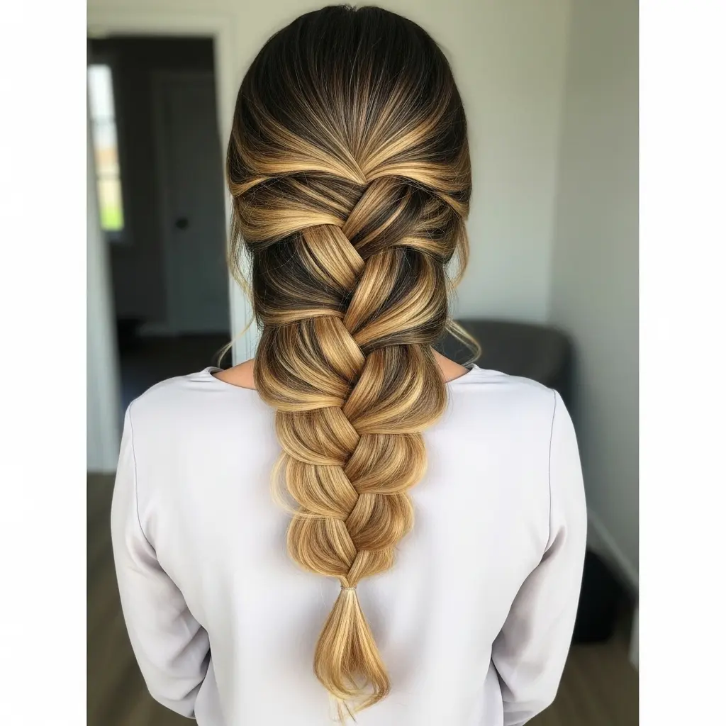 #10 Work Hairstyle for Thick Long Hair