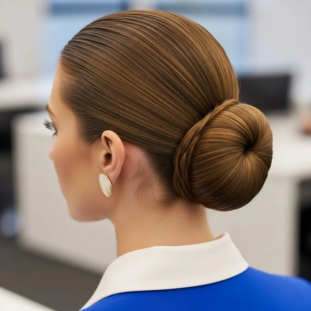 #13 Quick Easy Hairstyle for Work