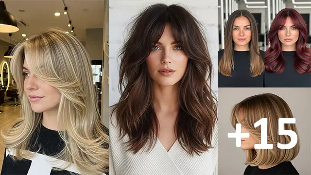 15 Gorgeous Soft Curtain Bangs Trends You'll Love