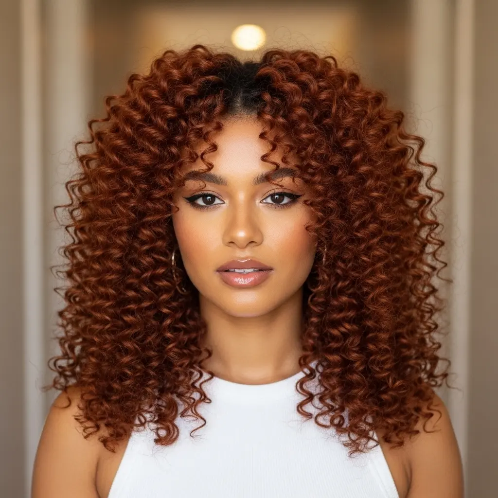 #11 Ginger Spice Tight Curls