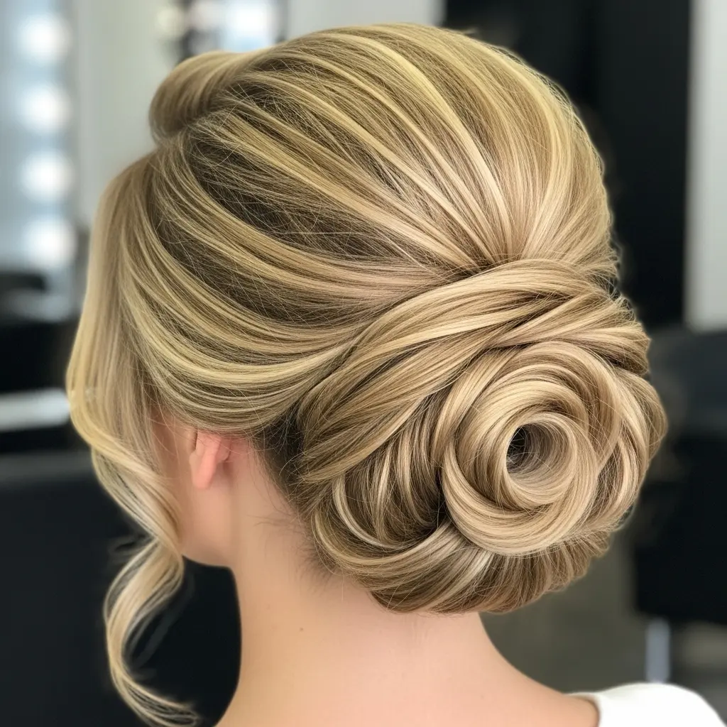 #12 Bouffant Updo