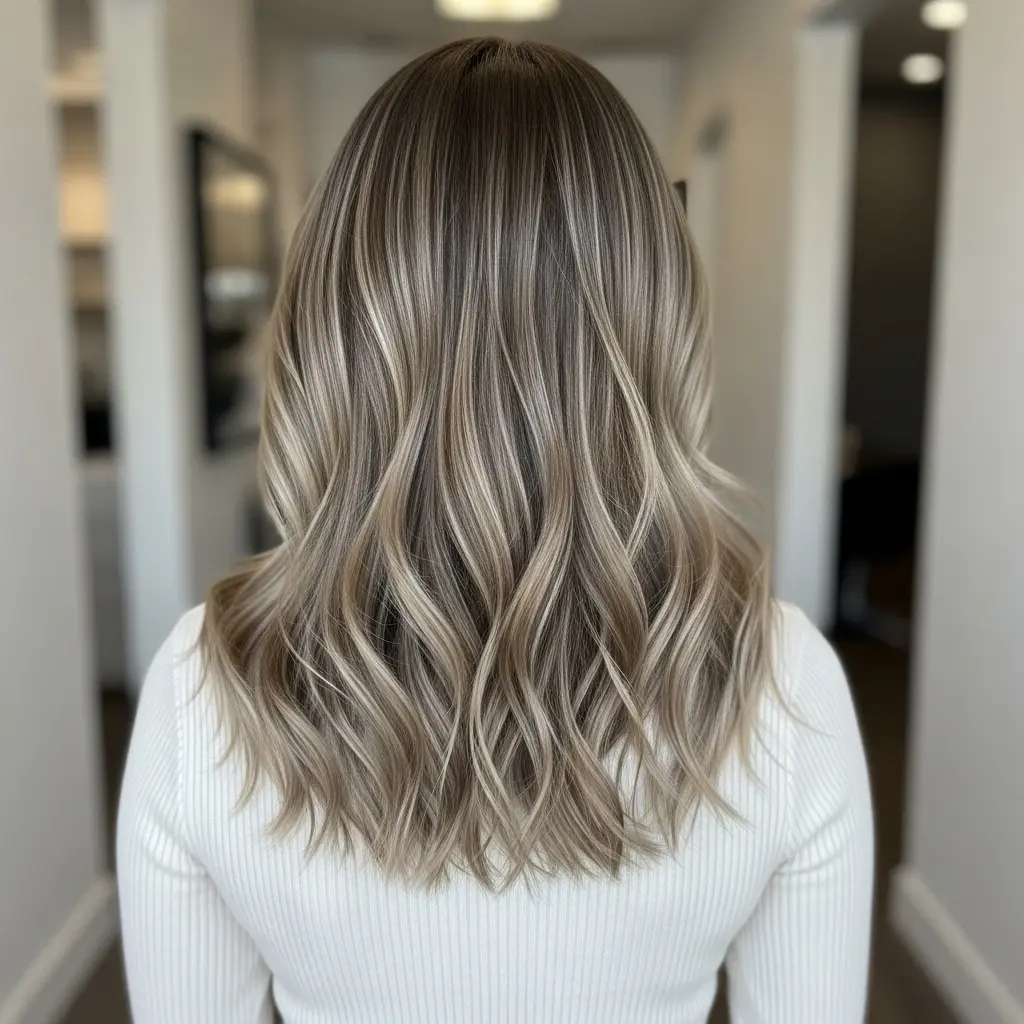 #12 Long Ash Brown Hair