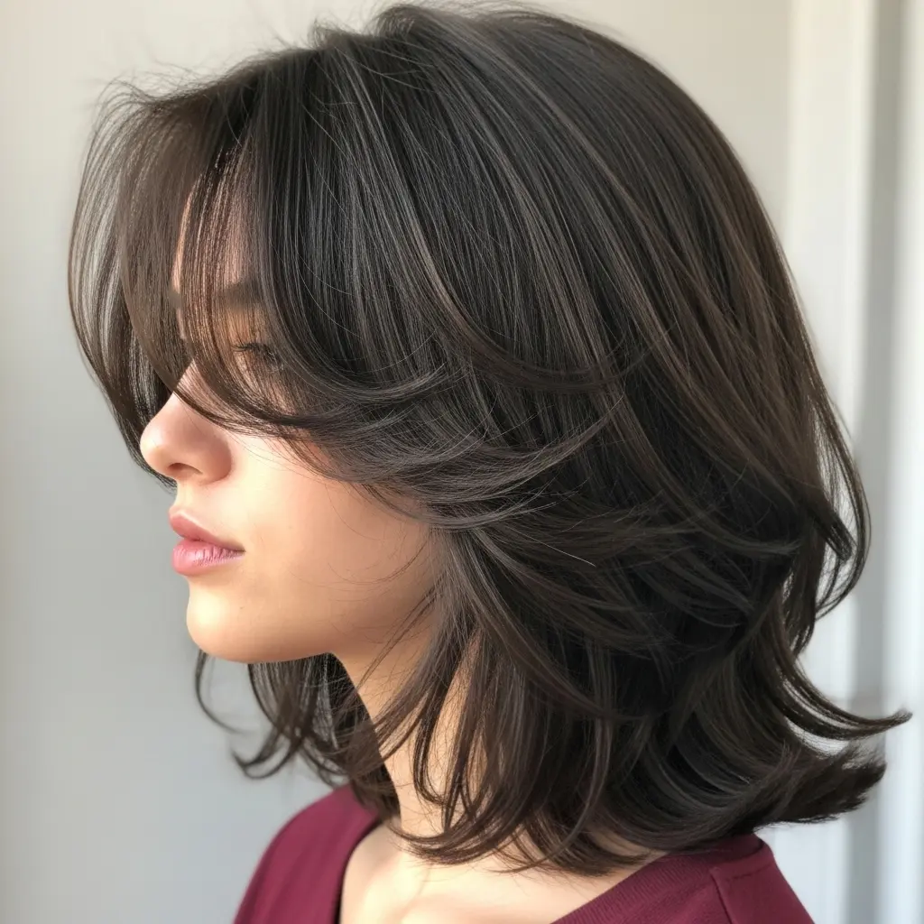#14 Ultra-Cool Feathered Cut for Girls