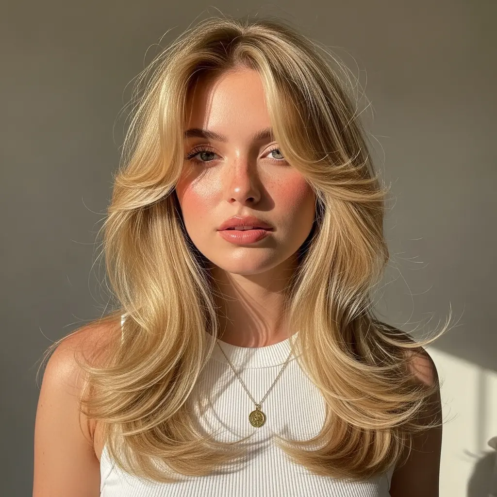 #17 Soft Curtain Bangs