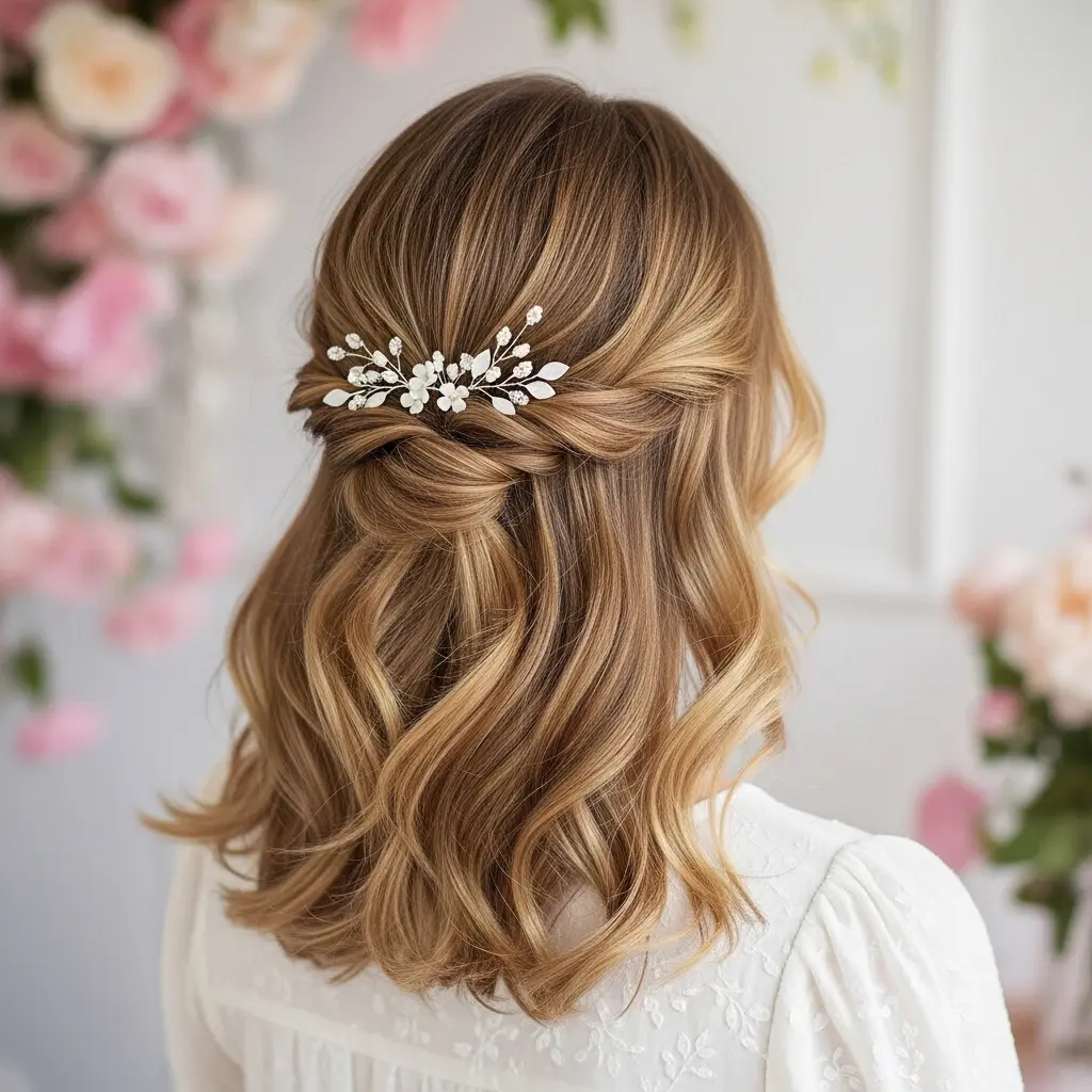 #23 Free-Spirited Waves Updo