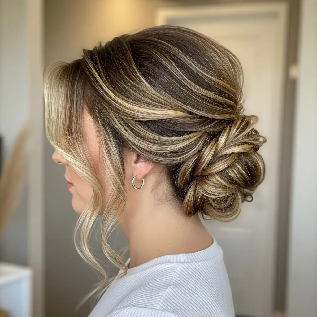 #25 Soft Flowing Updo
