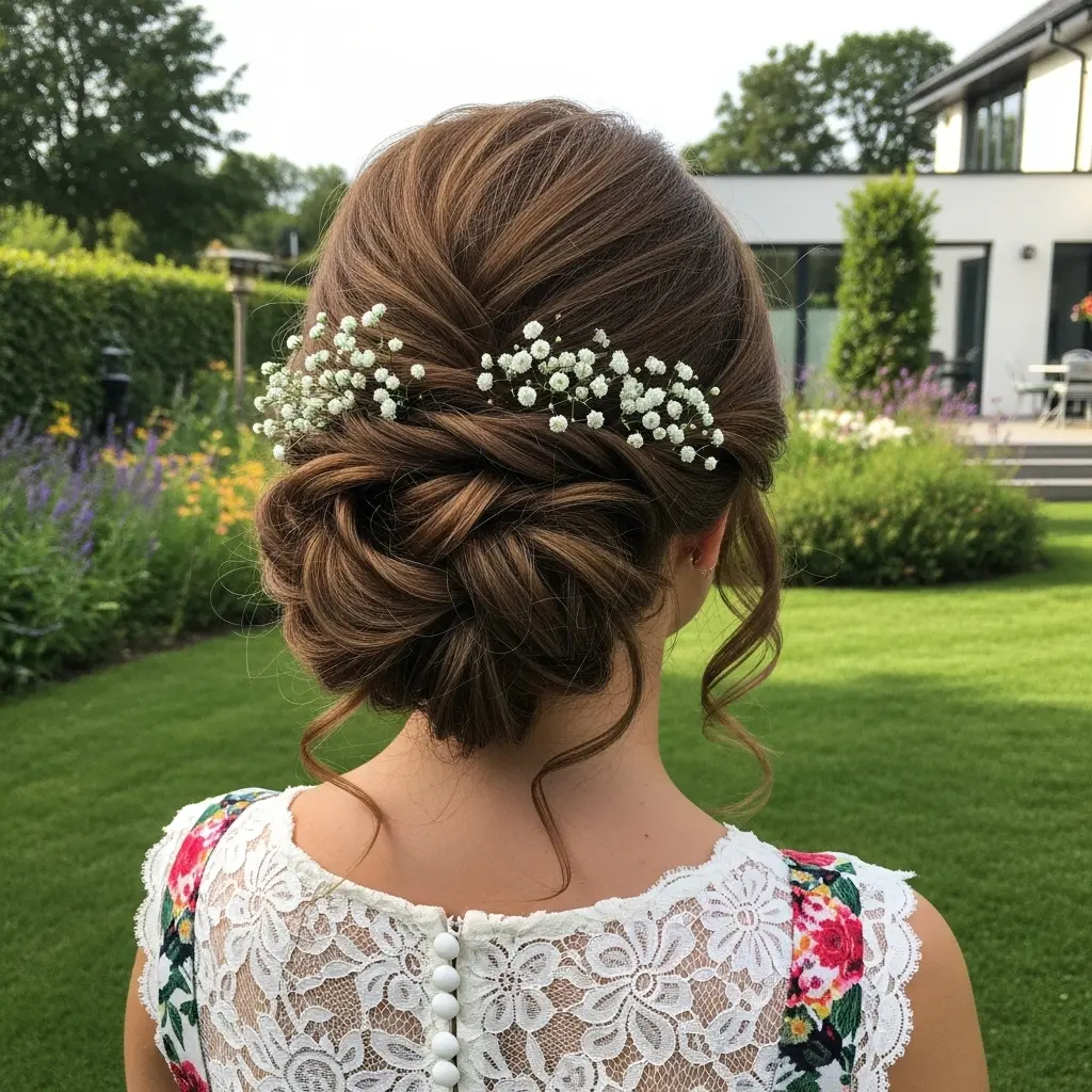 #5 Textured Twist Updo