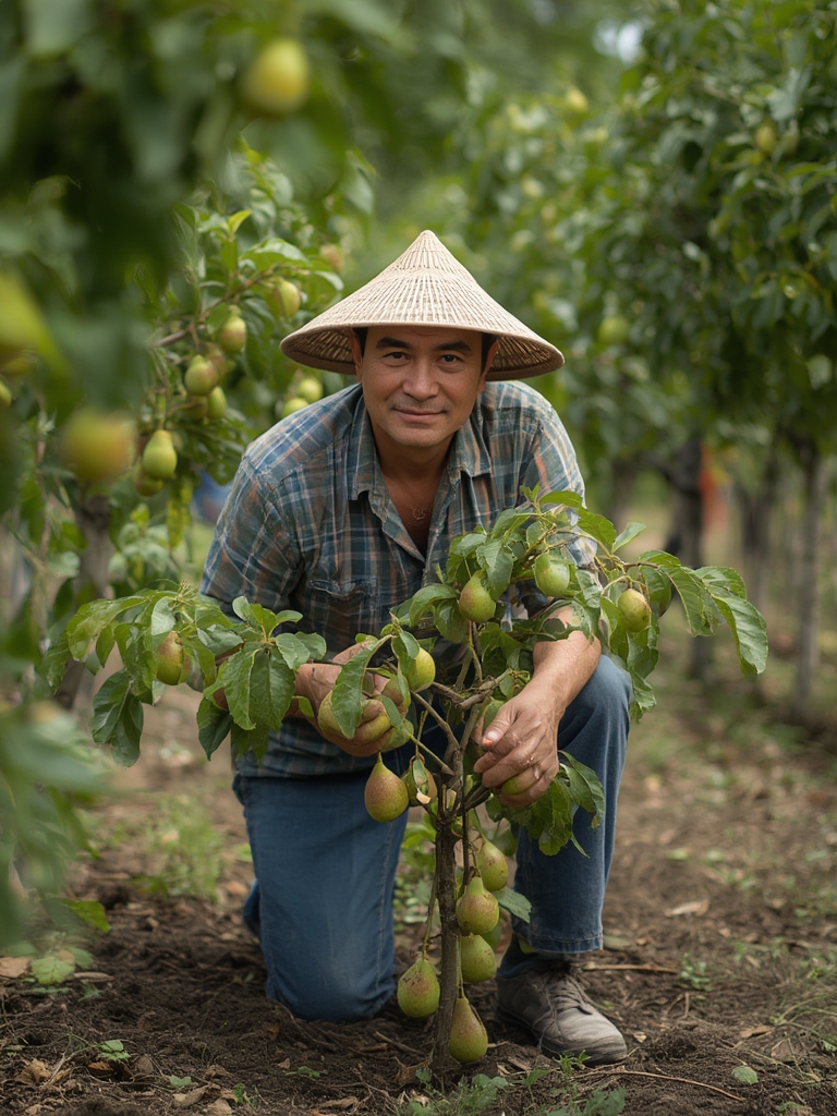 Pruning Asian Pear Tree
