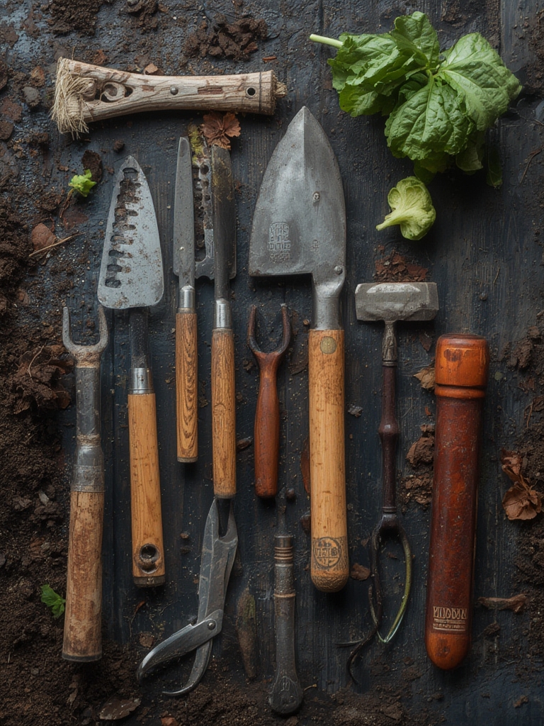 Chia plants with materials
